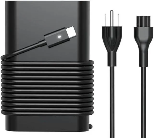 Main image of 2025 New 65W USB C Replacement for Dell Laptop Charger Latitude 5520 5420 5540 7420 chromebook 3100 Cord Type c Dell AC Adapter Power Cord Computer Charger