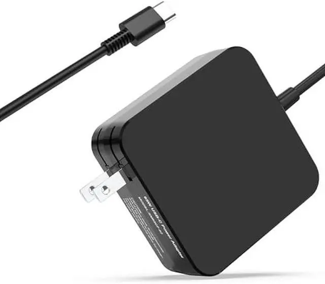 Main image of 65W USB C Charger Type C Power Adapter Compatible with ASUS Zenbook Mac Book Pro Lenovo Dell Latitude Huawei Matebook HP Spectre Acer Steam Deck and Any Type C Laptop or Smart Phone