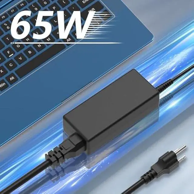 Alt view image 3 of 7 - 19V 3.42A DC Universal Laptop Charger Compatible with HP Lenovo Dell ASUS Gateway Acer Monitor 65W Power Supply Cord for Chromebook LG Monitor Samsung TV Spire Spin Toshiba Satellite Harmon Kardon