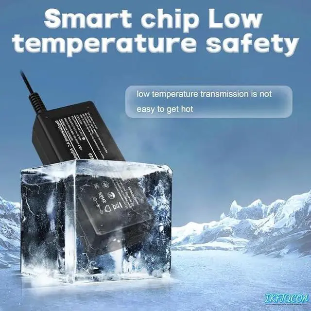 Alt view image 2 of 5 - 45W 65W Laptop Charger Compatible with HP Envy x360 13 15, Pavilion x360 11 13 15 17, Elitebook 840, Probook, Spectre Series, Smart Blue Tip Computer Charger AC Adapter Power Cord