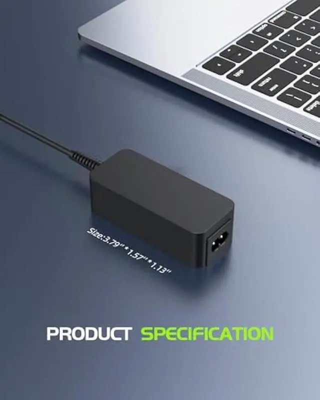 Alt view image 5 of 7 - AC Charger Fit for Samsung Galaxy Book Flex 2 Alpha - (Compatible with NP730QDA Laptop)(with UL Safety Certification)