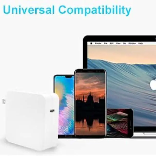 Alt view image 5 of 6 - 65W Type C USB-C Laptop Charger Compatible for Samsung Galaxy - Compatible for Samsung Galaxy Book 2 3 Pro 360 13.3 15.6 NP950QDB NP950XDB NP930XDB NP930QDB NP935QDC KA1US KB1US Power Cord