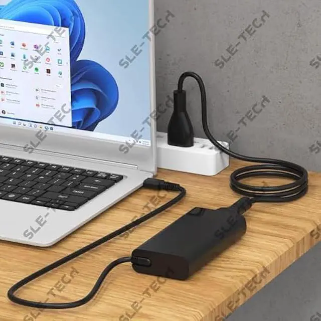 Alt view image 5 of 7 - SLE-TECH 90W USB C Laptop Charger Compatibile with HP Spectre x360 EliteBook TPN-DA08 904082-003 904144-850 ADP-90FE L45440-003 2LN85AA#ABA 2LN85AA 1040 G4