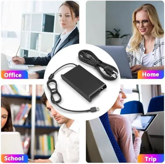 Alt view image 7 of 7 - Slim Legion 5 Charger AC Adapter Compatible with Lenovo Gaming Laptop Charger 230W 170W Replacement for Lenovo Legion LOQ ThinkPad Slim IdeaPad Gaming Series ADL230NDC3A ADL230NLC3A Power Adapter