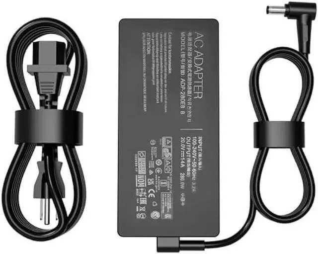 Main image of 280W 14A 20V ADP-280EB B AC Charger for Asus ROG Strix G15 G17 G513R G513Q G713R G713Q Scar 15 17 G532L G533Z G732L G733Z Hero Scar III G731G G531G G703G Gaming Laptop Power Supply Adapter Cord