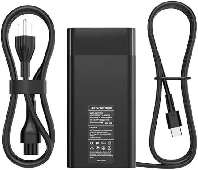 Main image of New Slim 90W USB C Laptop Charger Compatible with HP Spectre x360 HP 904144-850 904082-003 adp-90fe 2ln85aa TPN-DA08 L45440-003 EliteBook 1040 G4 Hp 90w USB-c Type C AC Adapter Power Supply Cord