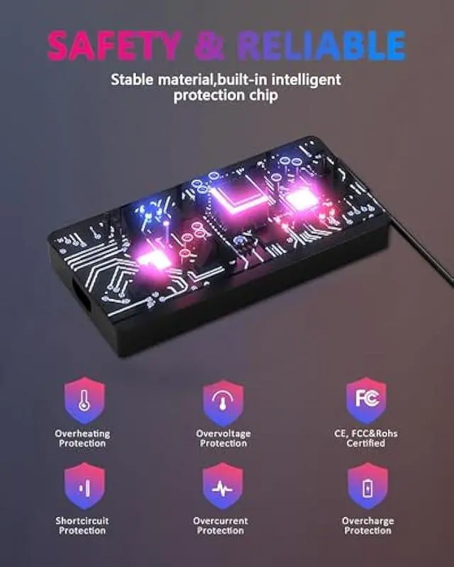 Alt view image 6 of 7 - 230W Charger for Lenovo Legion