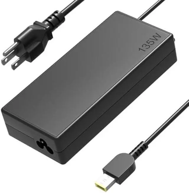 Main image of 135W AC Charger Fit for Lenovo Ideapad Gaming 3 Y700 700 S740 L340 Creator 5 7 ideapad 5 Pro Yoga Slim 7 Pro C940 Y70 Y50 Y40 Yoga 9-15IMH5 Legion Y520 ThinkPad T15p P16v ThinkBook 15P Laptop