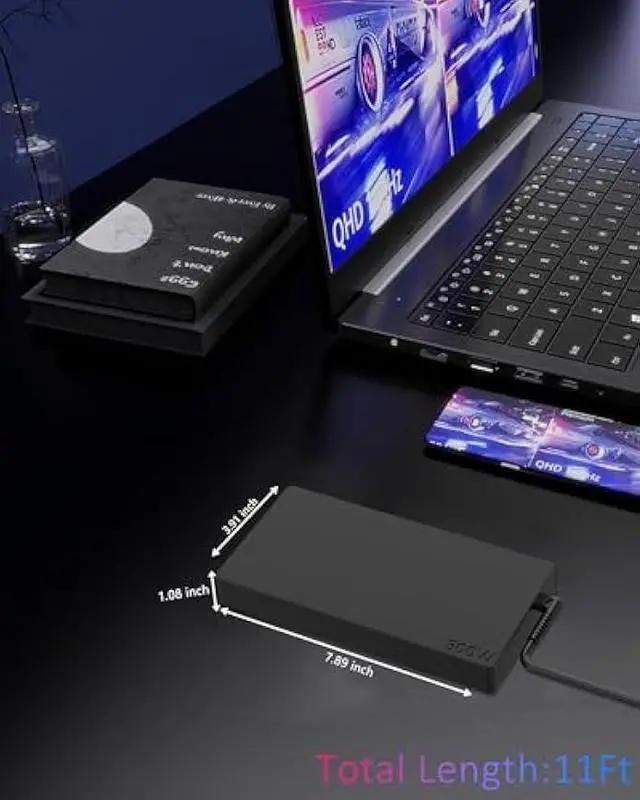 Alt view image 7 of 7 - 230W Charger for Lenovo Legion