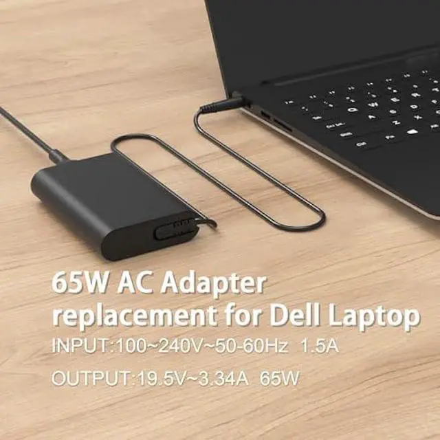 Alt view image 4 of 6 - XOUBZ 65W Laptop Charger AC Adapter Compatible with Dell Latitude 5480 5490 5580 5590 7480 7490 E5400 E5440 E5450 E5540 E5470 E5550 E5570 E6230 E6330 E6420 E6430 E6440 E7440 Power Supply Cord
