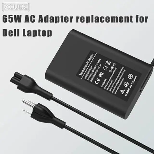 Alt view image 5 of 6 - XOUBZ 65W Laptop Charger AC Adapter Compatible with Dell Latitude 5480 5490 5580 5590 7480 7490 E5400 E5440 E5450 E5540 E5470 E5550 E5570 E6230 E6330 E6420 E6430 E6440 E7440 Power Supply Cord
