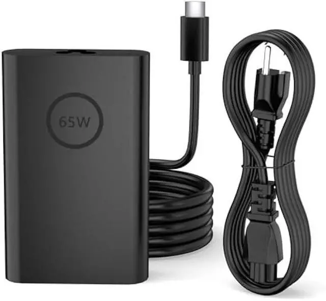 Main image of 65W USB-C Laptop Charger Compatible with Dell XPS Latitude 5000 Series Laptop Cord