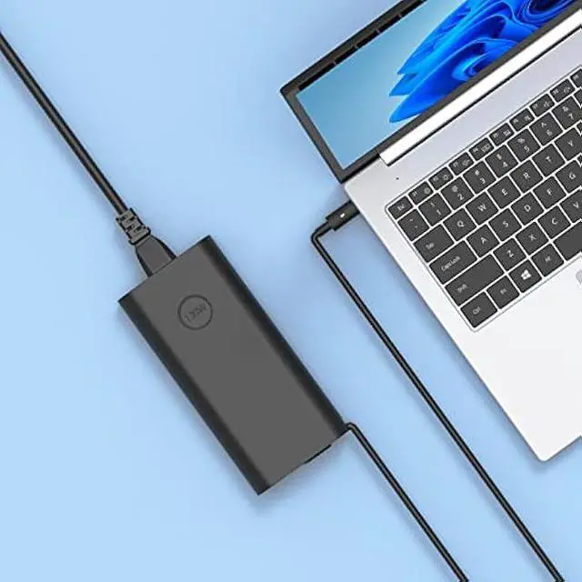 Alt view image 4 of 7 - 65W USB-C Laptop Charger Compatible with Dell XPS Latitude 5000 Series Laptop Cord