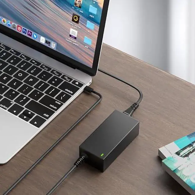 Alt view image 7 of 7 - Powseed PD 3.0 PPS 65W USB C Laptop Charger Fast Charging 45W Chromebook Charger for Lenovo Thinkpad HP Envy X360 Dell Inspiron Acer Asus Samsung Google Chrome Huawei Type C AC Power Adapter