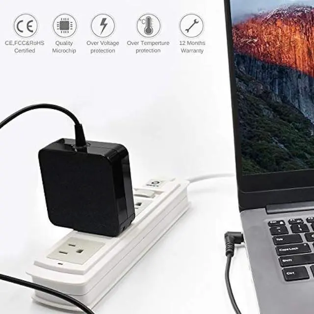 Alt view image 5 of 7 - Charger Compatible for Lenovo IdeaPad 3 3-14 3-15 3-17 5 1, Flex 4 5 6 1470 1480, IdeaPad V14 V15 V17 G2 G3 G4, 110 110s 310 330 330s 520 530s 710s L340 S145 S340 S540 Adapter Power Supply