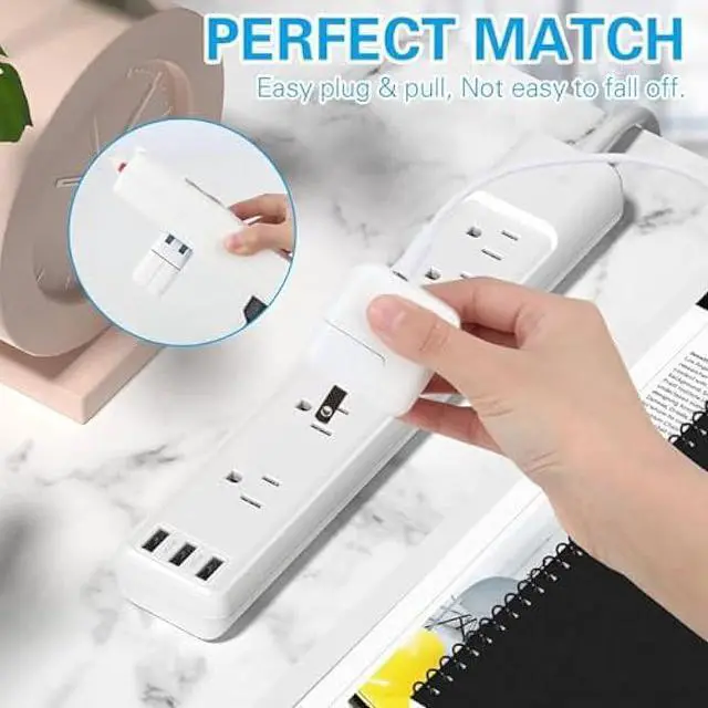 Alt view image 5 of 5 - Mac Wall Adapter Plug Duckhead US Charger Cord Standard Duck Head for MacBook, iBook, iPhone, iPod Power Adapter Brick (2 PCs)