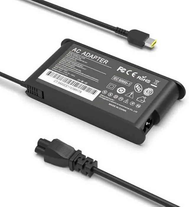 Main image of New Slim 135W Charger Compatible with Lenovo ThinkPad P1, X1 Extreme, P15v T440P T470P W540, Ideapad L340 Gaming 3, Ideapad Yoga Y50 Y50p Y700, Legion Y50 Y520 Y530 Y7000P Power Adapter