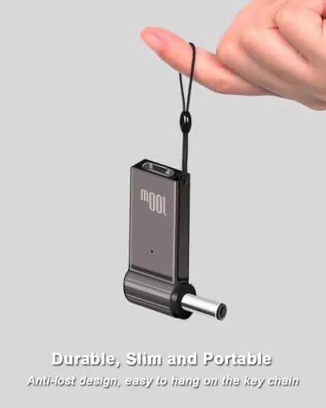 Alt view image 4 of 7 - USB C to Laptop Charger Converter, Type C to DC for Lenovo 20V 3.25A 65W with 4.0mm/1.7mm Plug, 100W PD, Charging Connector for (4.0 x 1.7mm for Dell or Lenovo)