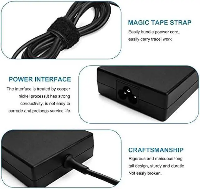 Alt view image 4 of 7 - 120W Charger Compatible with msi gf63 gv15 GV15-Thin-11SC GF63 Thin 10 11 12Th Intel core Laptop ms-16r5 ms-16r6 ms-16r7 adp-120vh d a17-120p2a 4.4 * 3.0mm Connector