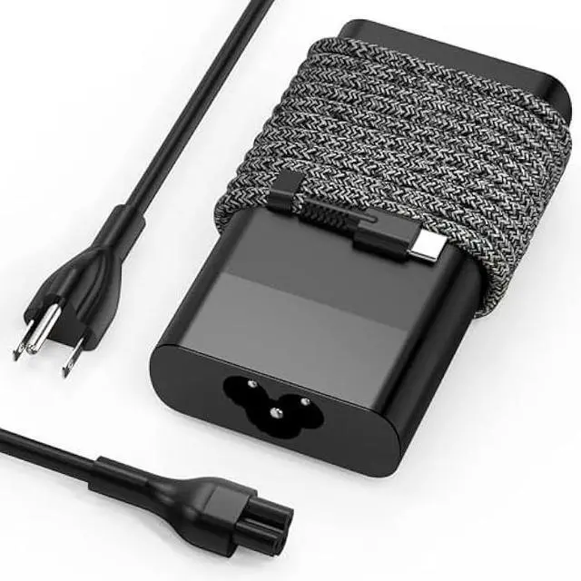 Main image of New Slim 90W USB C Laptop Charger for HP Spectre x360,EliteBook 1040 G4,HP 904082-003 ADP-90FE TPN-DA08 2LN85AA 2LN85AA#ABA 904144-850 L45440-003 Fast Charging Type C Travel Laptop Power Adapter