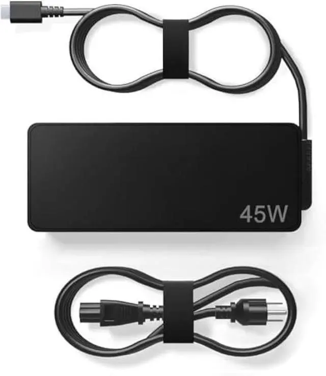 Alt view image 2 of 5 - 45w USB Type C AC Laptop Charger Fit for Lenovo ThinkPad Yoga Chromebook 300e 100e 500e C330 S330 S340 T480 T480s T580 T580s C630 E480 E580 720 730 C930 ADLX45YLC2D Power Adapter