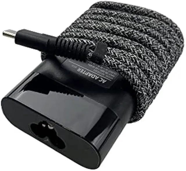 Alt view image 5 of 6 - 65W Slim Travel HP USB C AC Charger for Spectre x360 EliteBook x360 ProBook x360 Chromebook x360 Elite x2 Split x2 Fast Charging Type C Laptop Power Suppy Adapter Cord