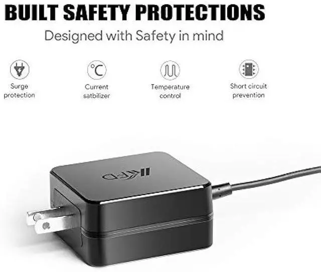 Alt view image 6 of 7 - KFD 19V 1.75A 2.37A Laptop Charger Compatible with ASUS VivoBook L410 L510MA L210 X540UA X540SA X553MA X556UA X413J X542BA Zenbook E403SA X515EA E410MA L203M X512JA X515JA X512DA Power Supply Adapter