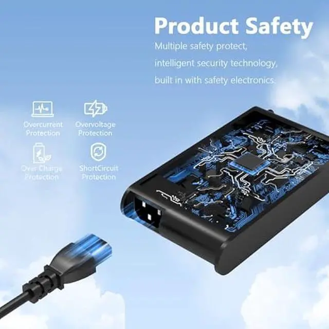 Alt view image 5 of 5 - 170W Laptop Charger Compatible with Lenovo Thinkpad Gen 6 5 4 3 2 1,P50 P51 P52 P53 P70 P71 P73 W541 W540 T15g T15p P16v P15v P15 P15g P16 P17 P1 X1,Legion Slim 5 S7 LOQ Adapter