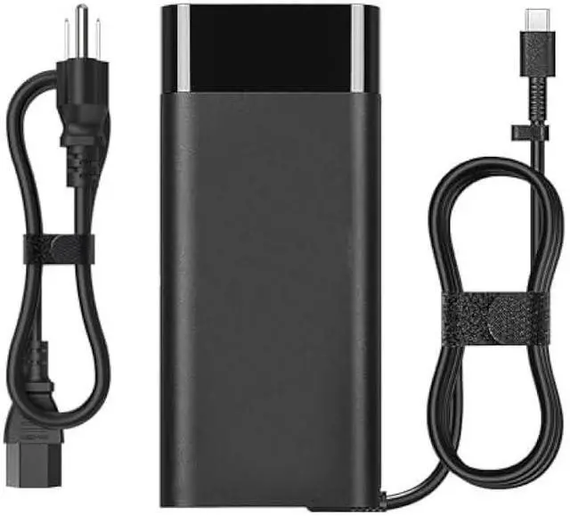 Alt view image 2 of 6 - 90W USB Type C Laptop Charger Compatible with HP Envy x360 14 15 16 17 Spectre x360 EliteBook 1040 G4 1040 G5 ZBook x2 G4,19.5V /4.5A 90W AC Adapter Charger