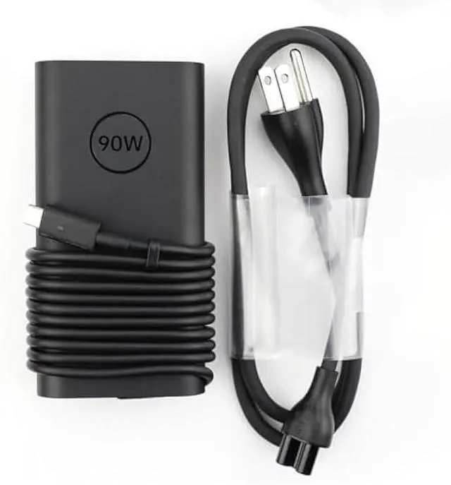 Main image of 90W Watt Type C USB C AC Power Adapter fit for Dell XPS 13 Precision 3540 Latitude 5520 5400 3400 3500 5440 5289 5420 5410 5430 5550 5300 2in1,7400 2in1,7390 2in1,7200 2in1,0TDK33 Laptop Charger