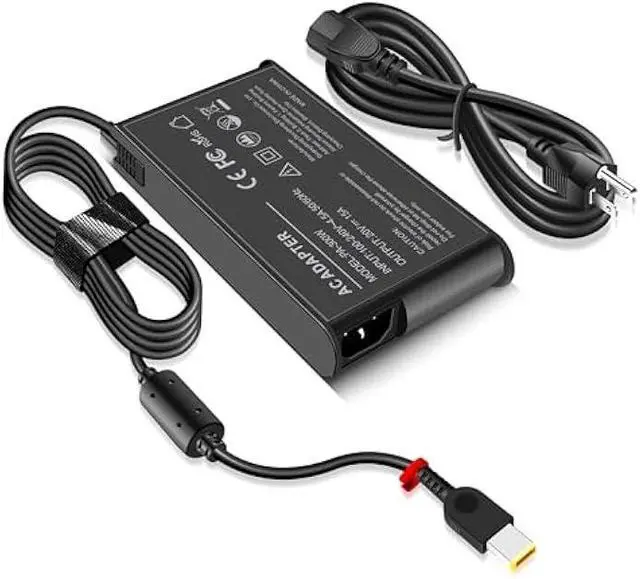 Main image of 300W Laptop Charger Compatible with Lenovo Legion Pro 7 7i 5 5i Y720 Y740 ThinkPad R7000P R9000P Y9000K 9000K ADL300SLC3A ADL300SDC3A Power Supply AC Adapter