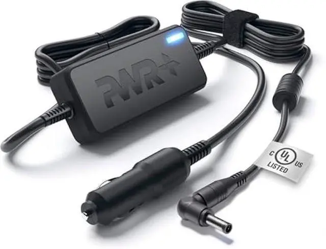 Main image of CAR Charger for Dell Latitude Laptop: Compatible with 7480 E5450 E5470 E5570 E6400 E6410 E6420 E6430 E7440 E7450 E7470 5480 5580 D630 D09RM 28F6C H536T ADP-90ND CD90V190-00 Replacement