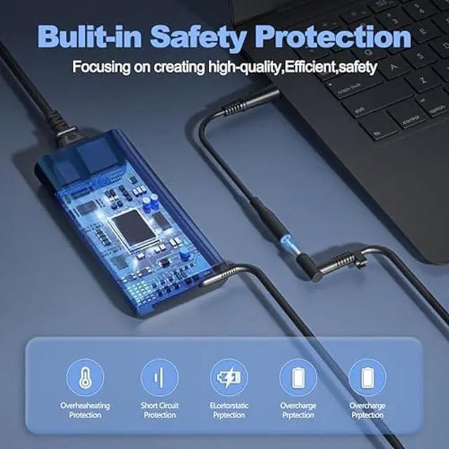 Alt view image 3 of 7 - 200W Charger for HP Victus 15 16 15-FA 15-fb 16-e 16-d 16-s 16-r 15-fb2063dx fb1013dx fb2082wm 15-fa1029nr Gaming Laptop M31368-002 TPN-DA10 LA21 ADP-200HB B L74881 L15537 L73385-001 L00818-850