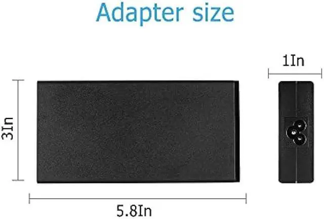 Alt view image 3 of 5 - 135W AC Charger Replacement for Acer Chicony A18-135P1A Liteon PA-1131-26 KP13503006 KP13501005 KP13503007 KP13501008 KP1350H001 Nitro 5 AN515-42 AN515-43 AN515-44 AN515-51 AN515-52 AN515-53