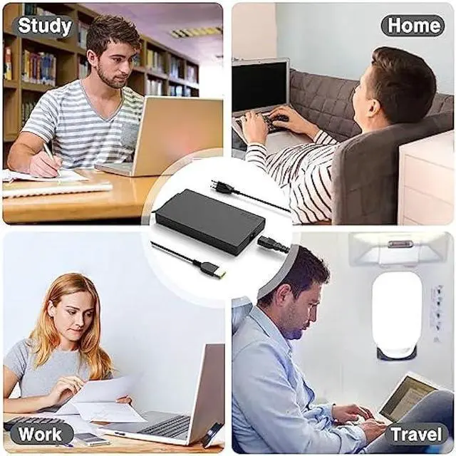 Alt view image 6 of 6 - New Legion 5 Charger,230W AC Adapter Compatible with Lenovo Legion 5 7 5P C7 S7 Y540 Y545 Y740 Y730 Y900 Y910 Y920 Y7000 Thinkpad P73 P53 P72 P52 P71 P51 P70 Laptop Power Adapter Supply