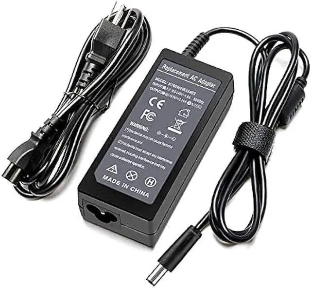 Main image of 65W AC Adapter Compatible with Dell Chromebook 11 3180 3189 3120 Inspiron 15 3542 3521 N5050 Latitude 3190 3189 E7250 E5430 E5470 E7440 E7450 7480 PA-12 LA65NS2-01 Power Adapter Supply Cord