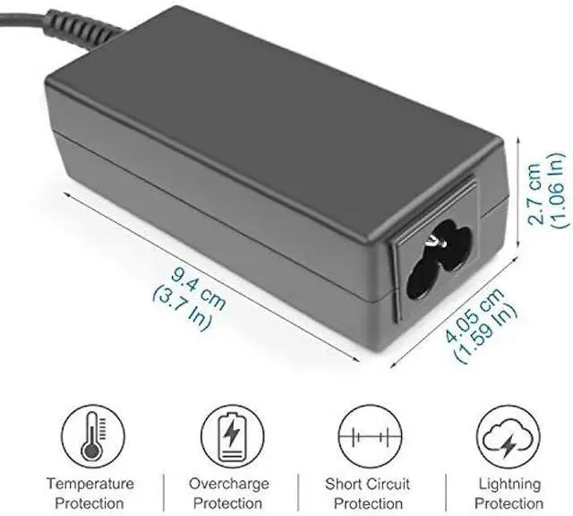 Alt view image 2 of 5 - 45W USB C Charger Compatible with Acer Gateway Chromebook 311 315 C732 CBO311-1H CB315-4H CBO311-1H-C1MX CBOA311-1H-C90F CB315-4H-C8XU C732-C6WU Compatible with PA-1450-78 PA-1450-50