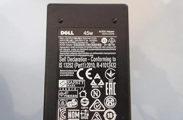 Alt view image 3 of 5 - NEW Genuine Original OEM for Dell 0285K 00285K AC Adapter Power Charger 45W