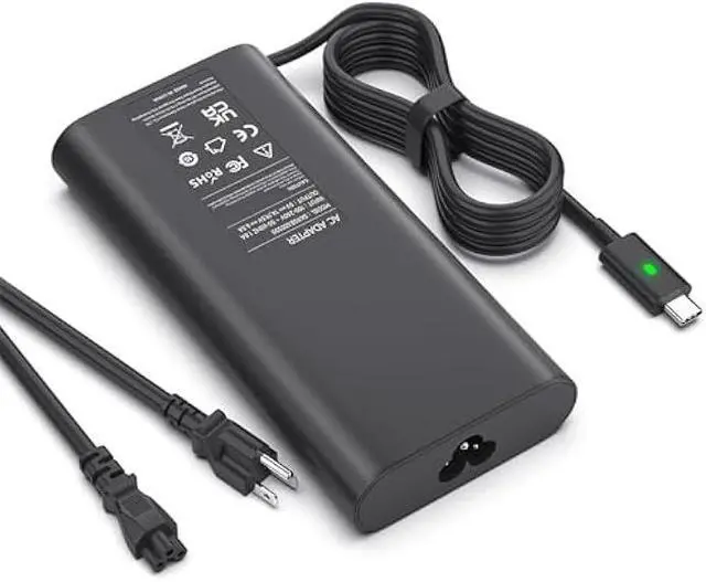 Main image of Syfrufo 130W Charger Compatible with Dell USB C Laptop for XPS 15 17 9500, 9510, 9520, 9575, 9700, 9710, 9720; Fit for Latitude 5511, 5520, 5521, 5411, for Precision 5530, 3560, 5550 Type C Power Cord