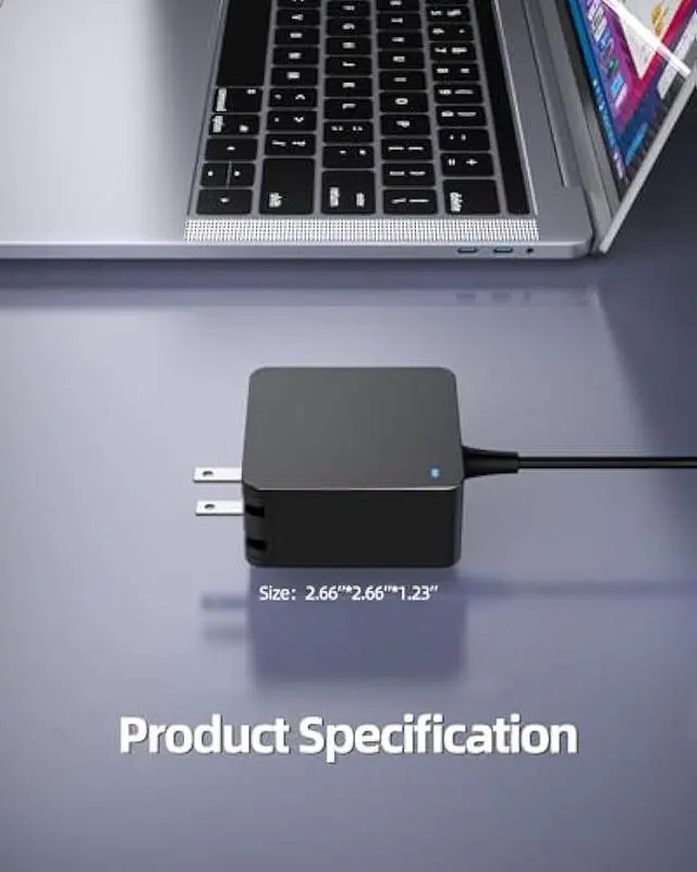 Alt view image 5 of 7 - UL Listed AC Adapter Charger Fit for Intel nuc FSP065-10AABA NUC8CCHKR NUC8CCHB NUC7i3DN NUC7i5DN NUC7i7DN NUC7i3BN NUC7i5BN NUC7i7BN (Only Fit for 65W) Laptop Power Supply Cord