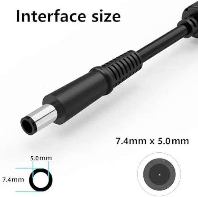 Alt view image 2 of 7 - 180W Adapter for Dell 15 17 G5 (5587/5590) G3 (3579/3379/3590) G7 (7588/7590/7790) for Alienware M13 M14x M15x DA180PM111 Laptop Charger Cord