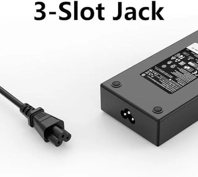 Alt view image 4 of 7 - 180W Adapter for Dell 15 17 G5 (5587/5590) G3 (3579/3379/3590) G7 (7588/7590/7790) for Alienware M13 M14x M15x DA180PM111 Laptop Charger Cord