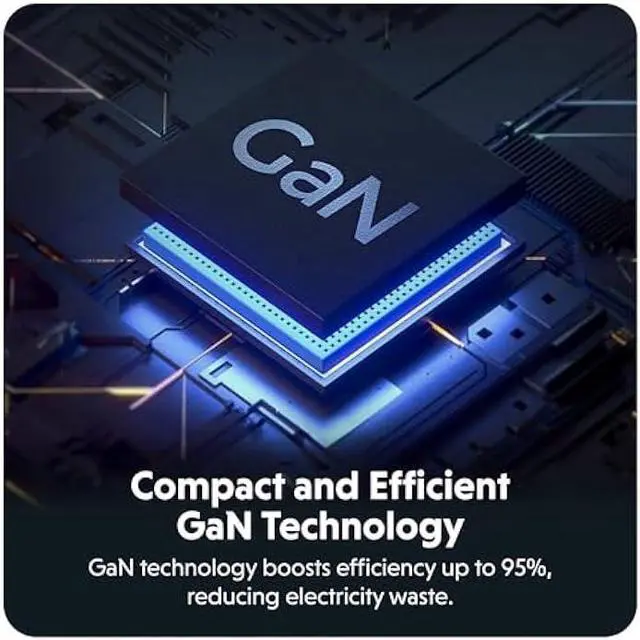 Alt view image 5 of 5 - Hyper Juice 100W USB C Charger Block Portable Charger - Quad-Port GaN Charger for iPhone, iPad, MacBook, Smartphone, & Laptop - Compact Type C Charger Fast Charging Phone Charger for 4 Devices (White)