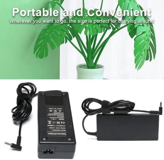 Alt view image 6 of 7 - 120W Charger Compatible for USB-C Dock G5 Power Cord L41856-001 for HP Dock G5 5TW10UT 5TW10AA 5TW10AA#ABB 5TW10UT#ABA USB-C/A Universal Dock G2 5TW13AA HP Docking Station 19.5V 6.15A AC