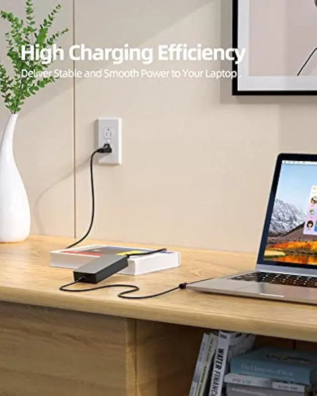 Alt view image 7 of 7 - Slim 180W Charger Fit for Asus Rog Laptop, Zephyrus G G15 G14 GA401I GA502 GA502D GA502DU GA502IU GA401GA401II GA401IV FX505DT FX505DU T (Safety Certified by UL), Round Power Connector, 150W, 120W