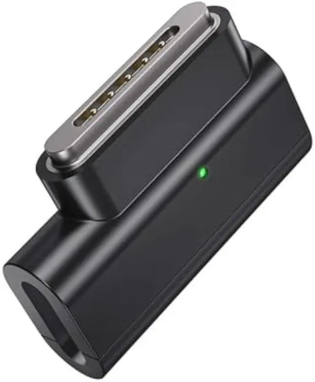 Main image of Lanhiem 140W PD Quick Charge USB C to Magnetic 3 Adapter, Compatible with Magsafe 3 with LED Indicator Light for MacBook Pro 2024/2023/2021 (M1/M2/M3/M4), MacBook Air 2022/2024(M3/M2), Gray
