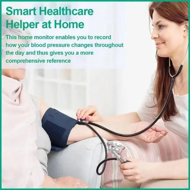 Alt view image 5 of 7 - Blood Pressure Monitors for Home,Tensiometro Digital Automatic High Blood Pressure Monitor