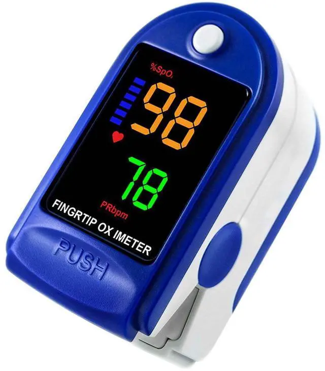 Main image of Finger Tip Pulse Oximeter, SpO2 Heart Rate Pulse Oximeter Monitor Blood Oxygen Saturation, LK87