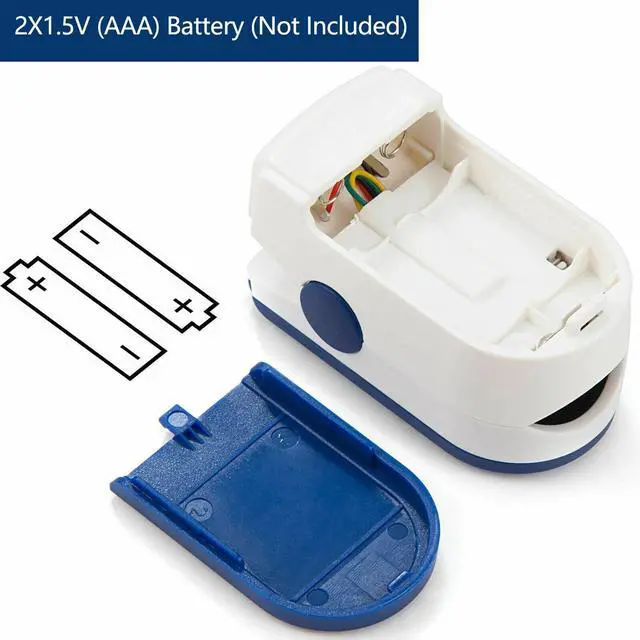 Alt view image 7 of 7 - Finger Tip Pulse Oximeter, SpO2 Heart Rate Pulse Oximeter Monitor Blood Oxygen Saturation, LK87