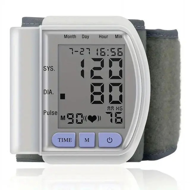 Alt view image 3 of 7 - Accurate Blood Pressure Monitoring Made Easy: Wrist Blood Pressure Monitor With Voice Automatic Digital BP Machine & Carrying Case